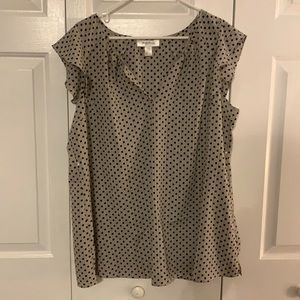 Motherhood flutter sleeve blouse